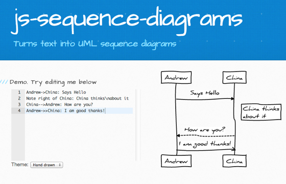 Js sequence diagrams by bramp
