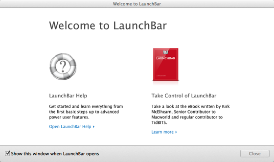 LaunchBar
