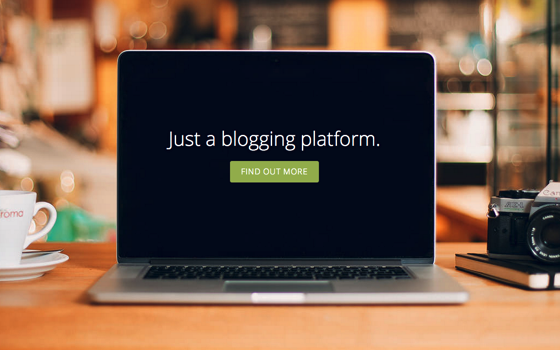 Ghost  Just a blogging platform