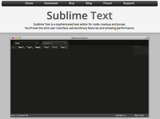 Sublime Text The text editor you ll fall in love with