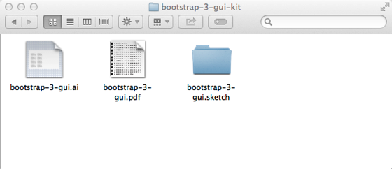 Bootstrap 3 gui kit