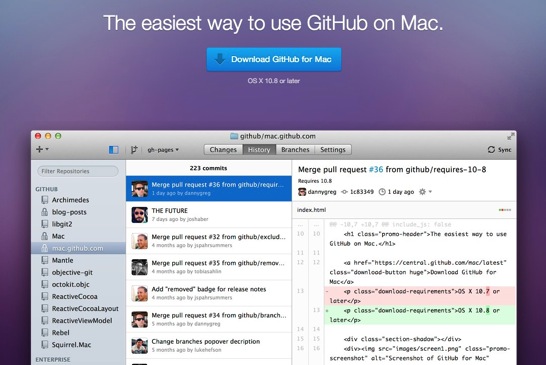 GitHub for Mac
