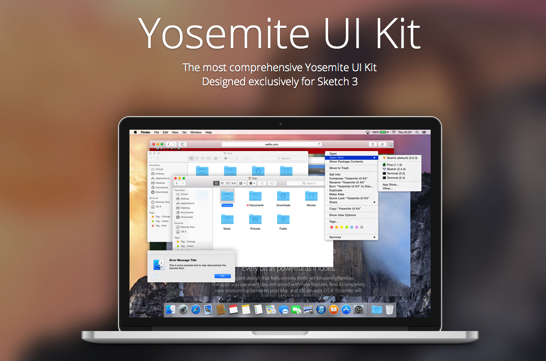 Yosemite UI Kit