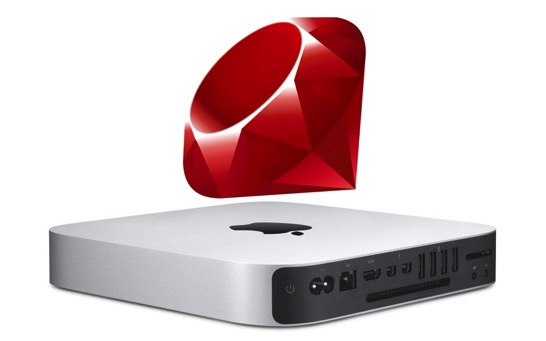 Ruby on mac mini