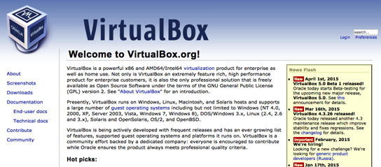 Oracle VM VirtualBox