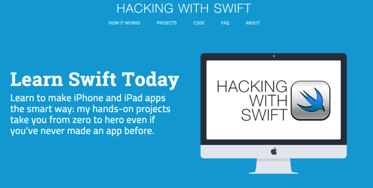 Hacking with Swift learn to program iPhone and iPad apps with free Swift e books