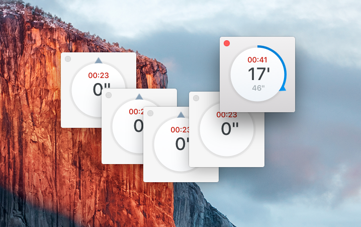これかわいい Macで使えるシンプルなタイマーアプリ Timer App ソフトアンテナ
