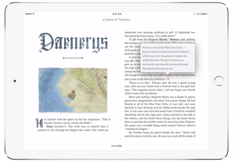 Game of thrones ibooks 2