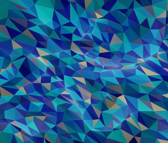 Metaphysics hampus olsson art blue polygon pattern iphone 6 plus 576x1024