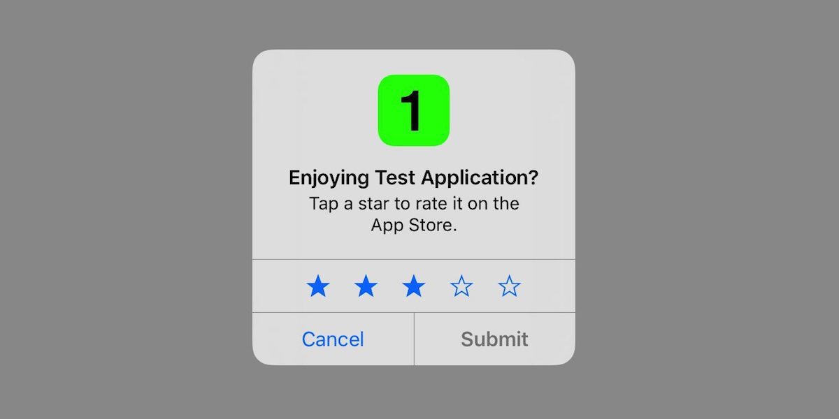 App store in app prompt