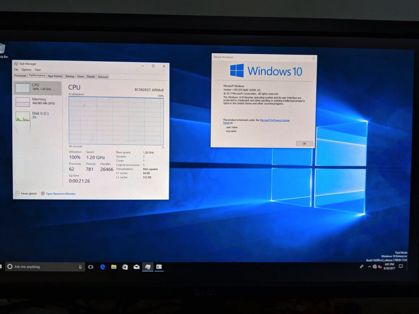 Full windows 10 installed on a raspberry pi 3 519730 2  1