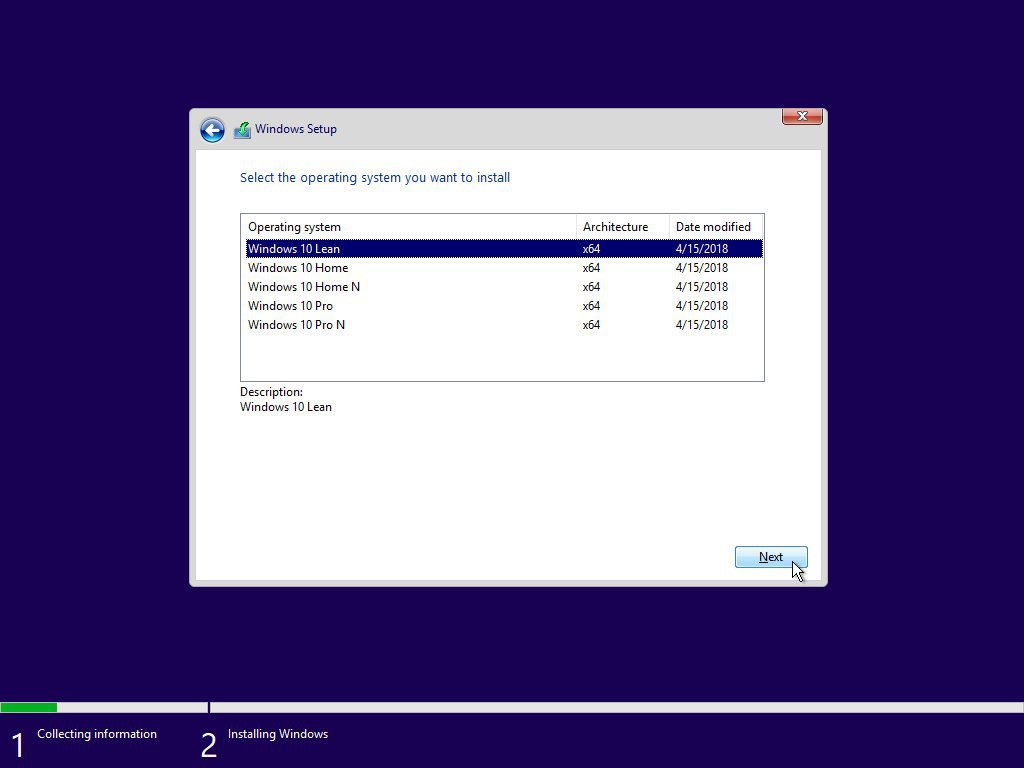 Windows 10 lean spotted as a stripped down version of the os 520795 2