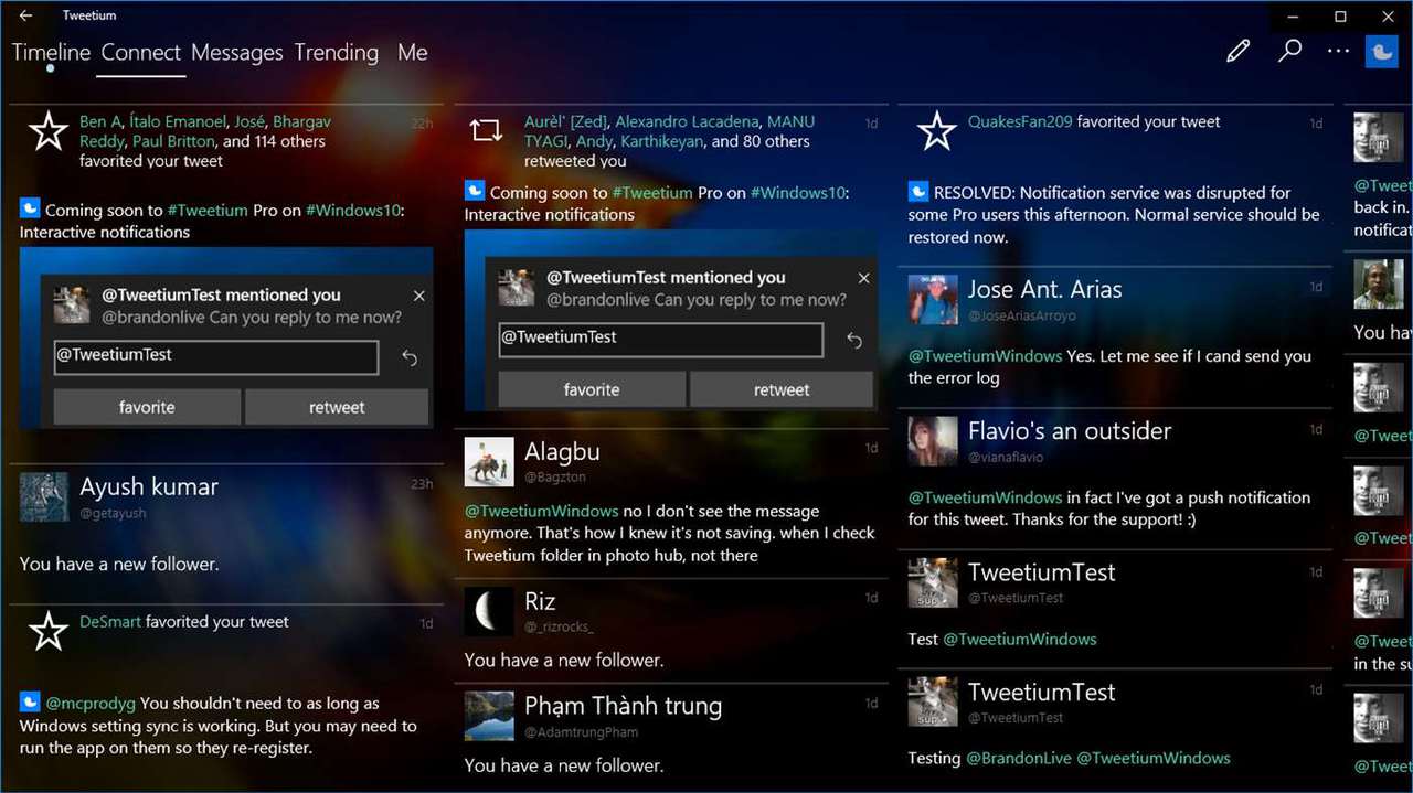 Tweetium pro for windows 10 discontinued due to twitter changes 522150 2