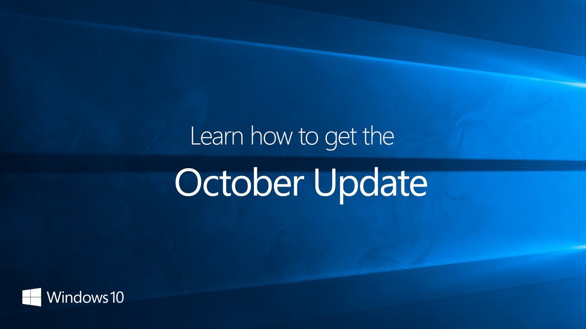 Windows10 october update
