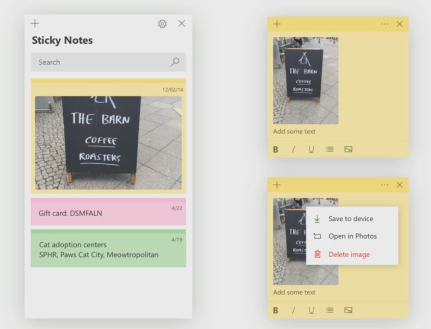 Windows 10 users will soon get picture support in sticky notes 523896 2