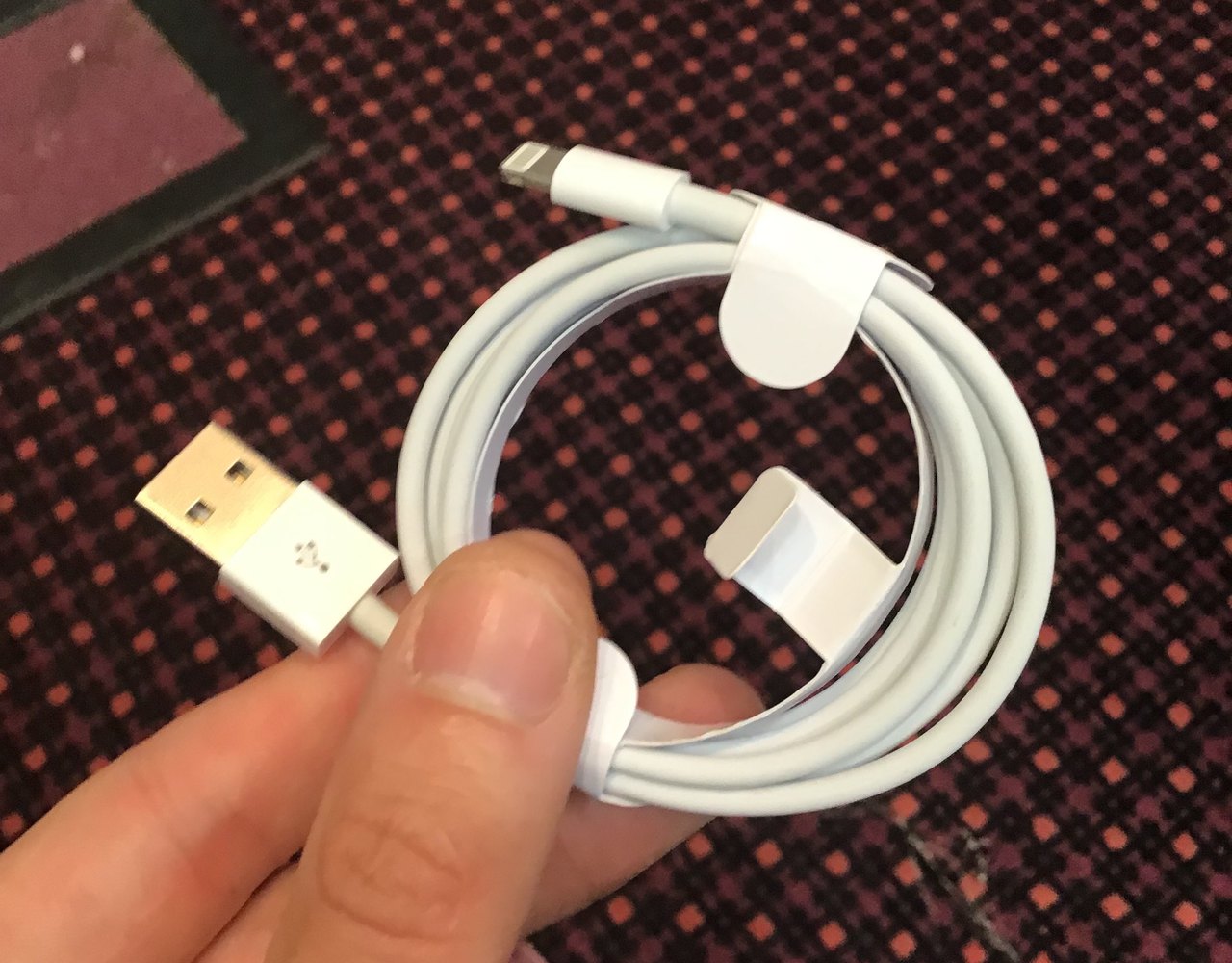 Apple Lightning cable 001