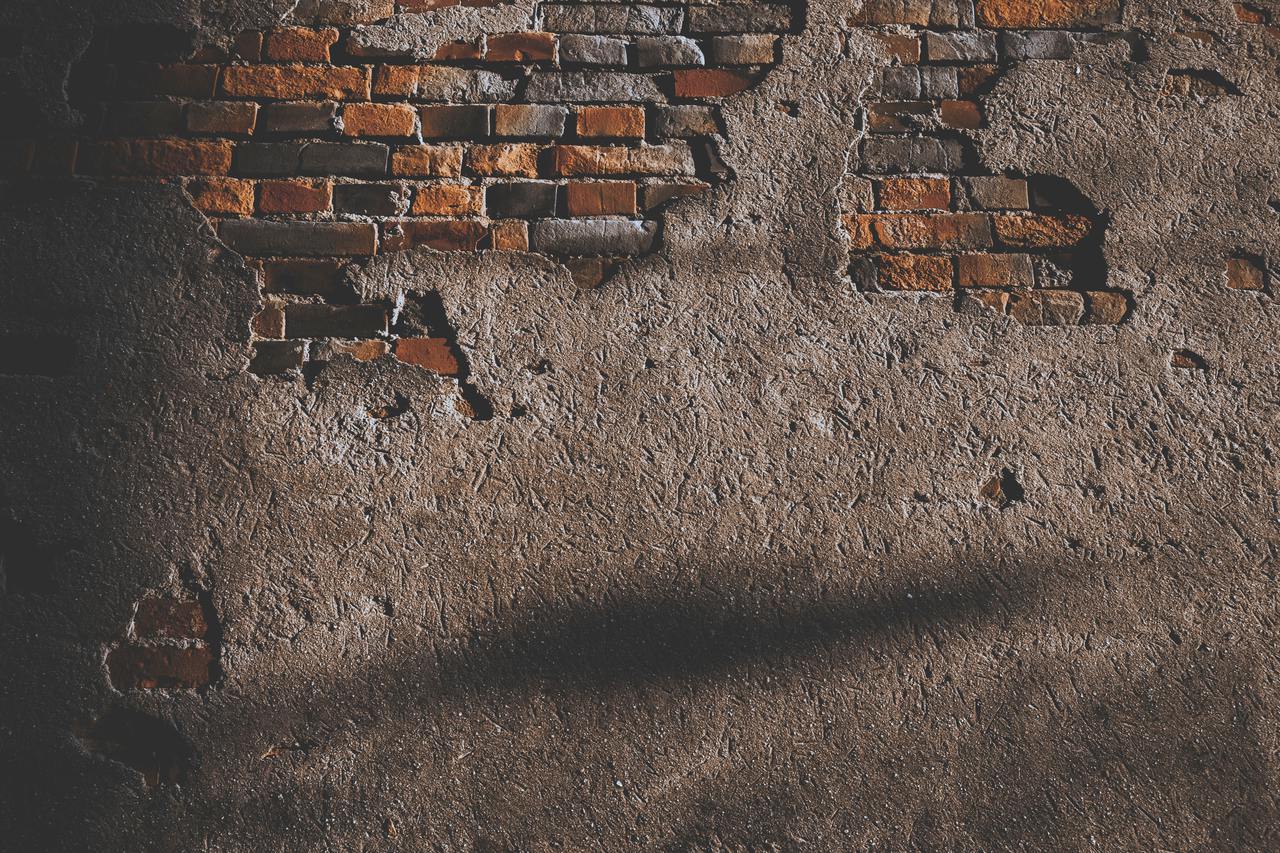 Abandoned architecture brick wall 1901028