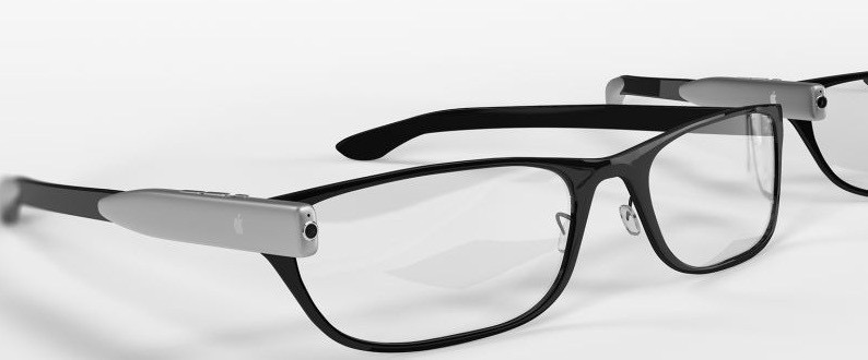 Apple glasses concept mockup