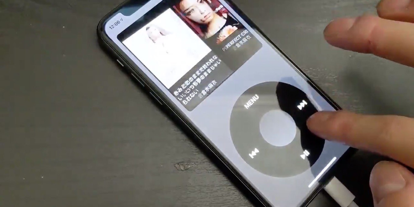 IPhone app recreates click wheel iPod Classic