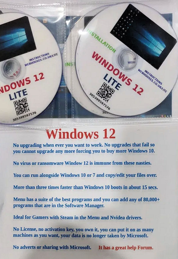Windows 12 lite