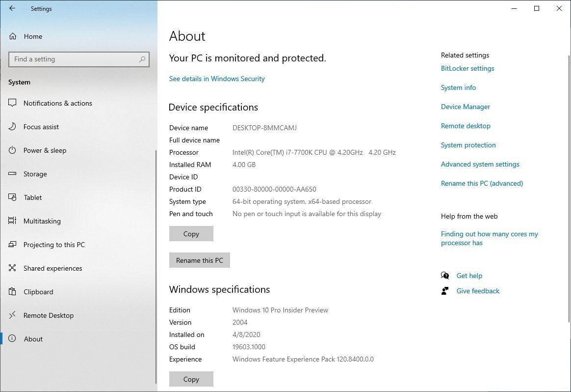 How microsoft is redesigning the windows 10 about screen 529715 3