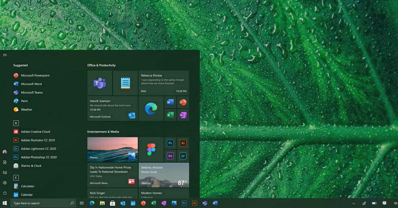 Windows 10 UI overhaul