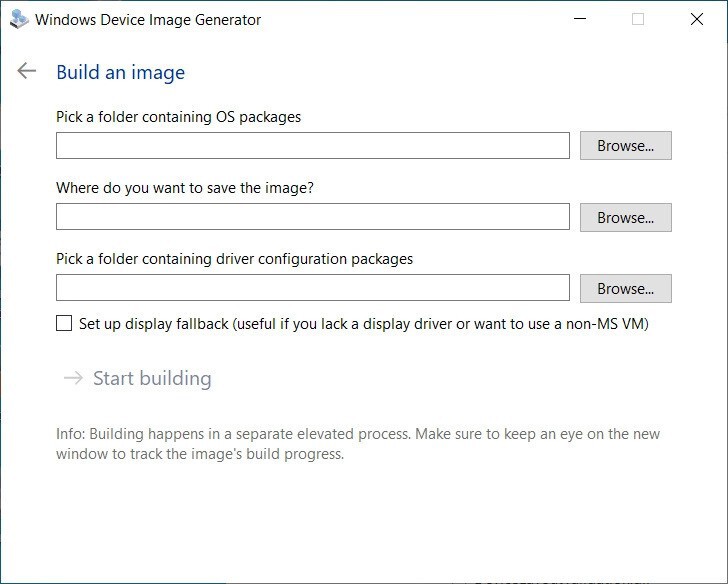 Windows 10X Device Image Generator 4