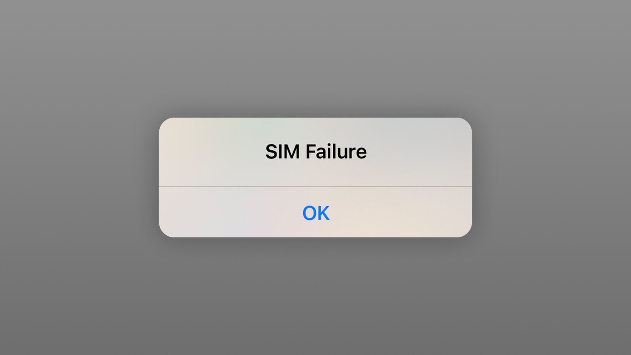 SIM Failure iOS 14 7 beta