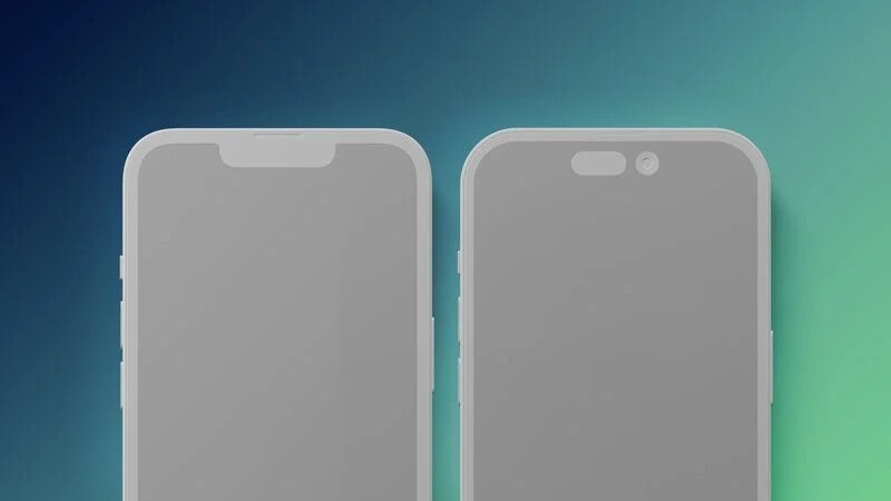Iphone 13 pro and 14 pro render with background