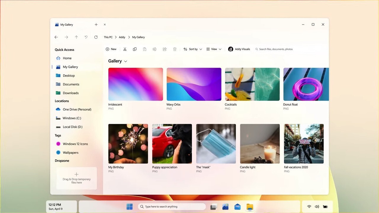 Introducing Windows 12 1 29 screenshot