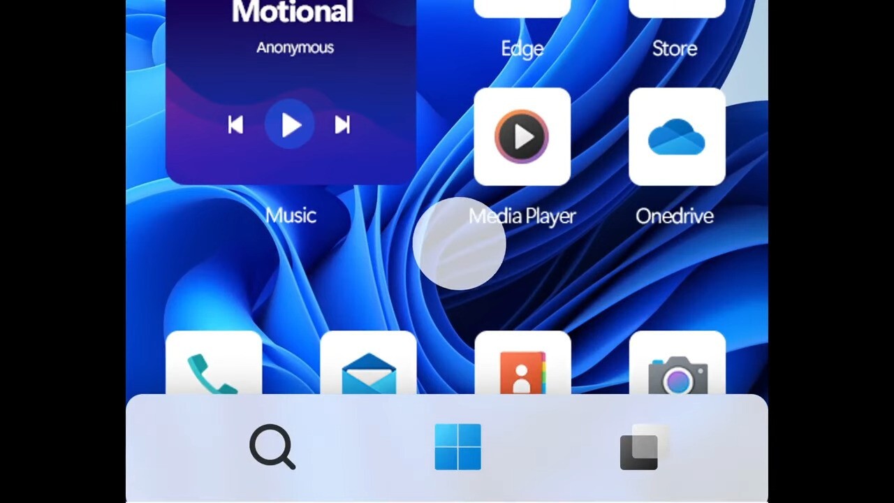 Windows 11 for Mobile 0 16 screenshot