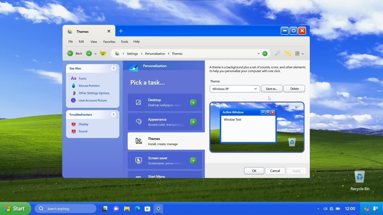 Windows XP 2024 5 21 screenshot