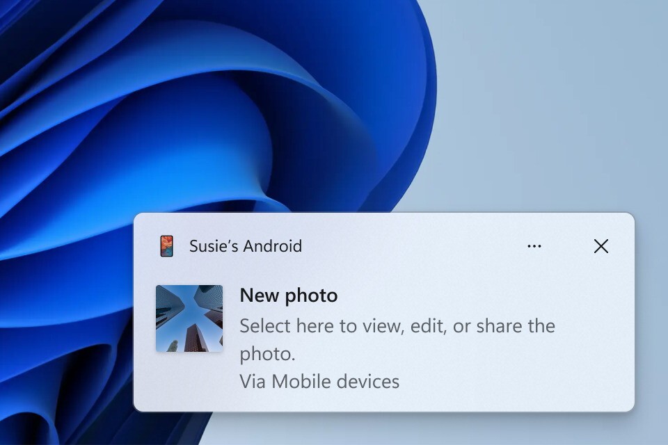 Cross device notif