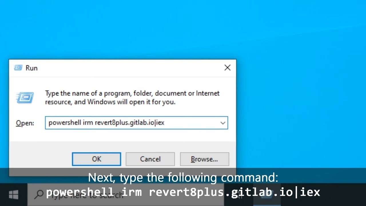 Revert8Plus Transform Windows 8 10 11 into Windows 7 or Vista 0 25 screenshot