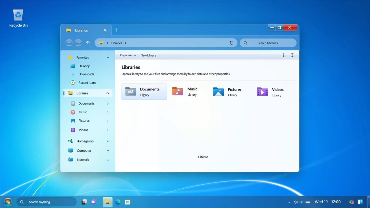 Windows 7  2024  Reimagined 3 10 screenshot