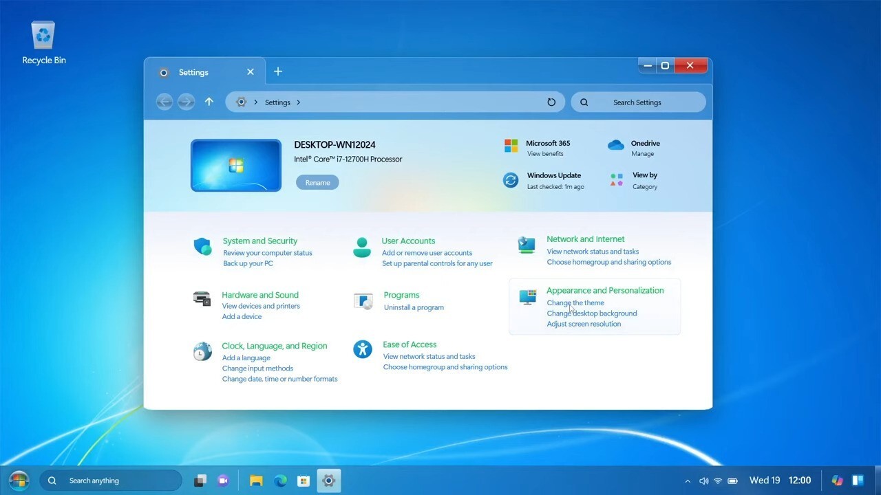 Windows 7  2024  Reimagined 3 30 screenshot