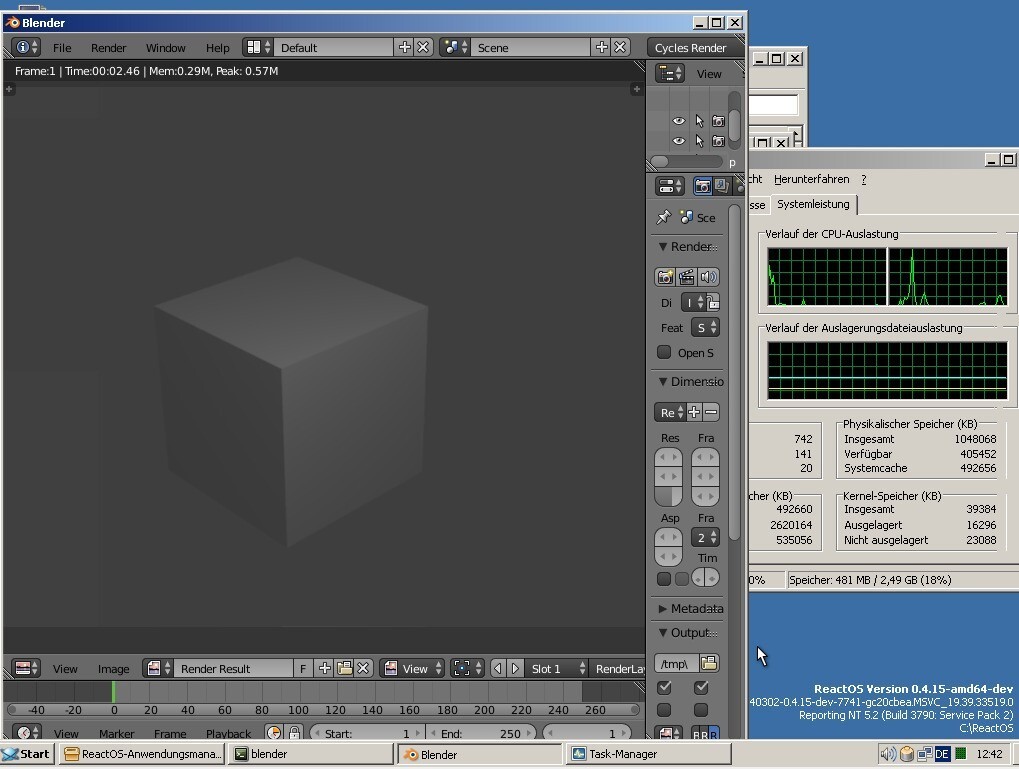 Blender smp