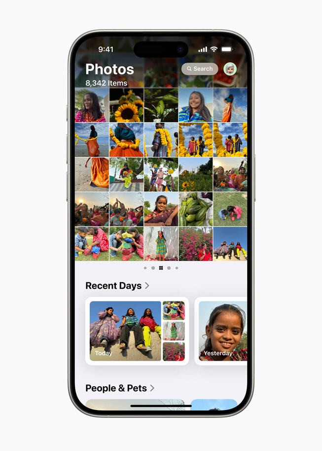 Apple WWDC24 iOS 18 Photos redesigned 240610 inline jpg large