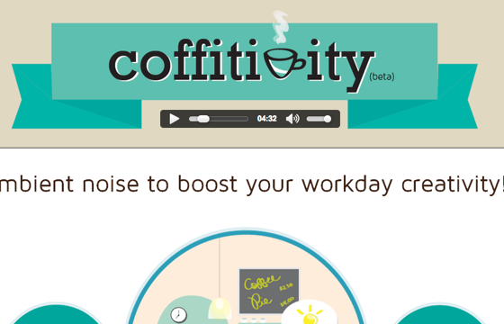 Coffitivity  Increase Your Creativity