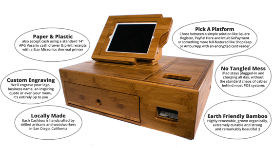 職人魂とipadが融合した木製レジスター Owl Studio Cashbox ソフトアンテナブログ