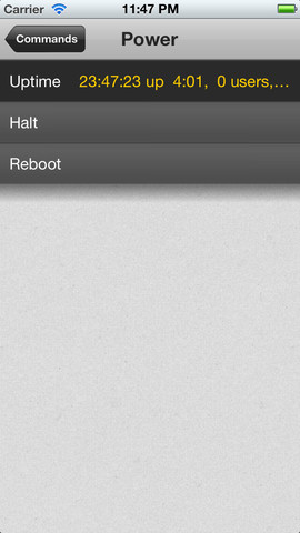 コマンド登録式のios Android用sshクライアント Pilot Ssh ソフトアンテナブログ