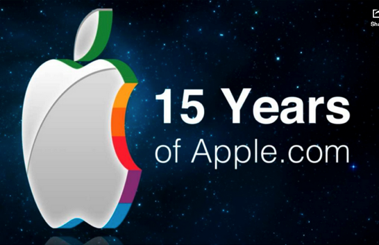 Appleホームページの歴史をまとめたスライド 15 Years Of Apple S Homepage ソフトアンテナブログ