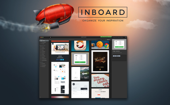 Mac用スクリーンショット管理アプリ Inboard が便利そう ソフト