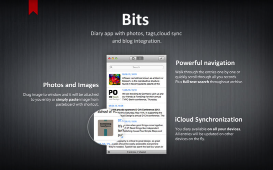 メニューバー常駐型のシンプルなメモアプリ Bits が無料化 本日のmacアプリセールまとめ ソフトアンテナブログ