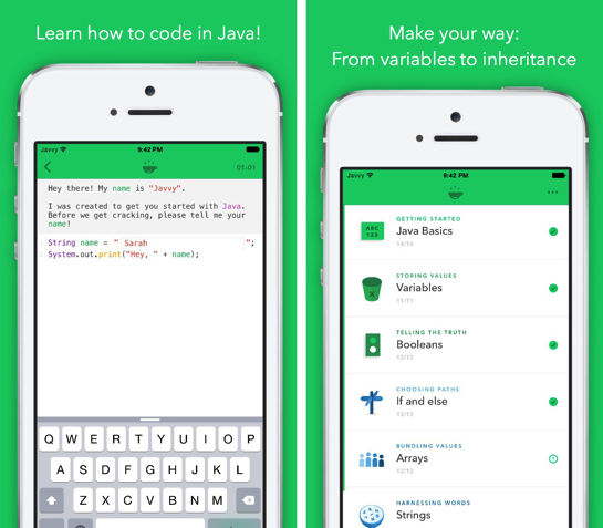 電車の中でサクサクjavaの勉強ができるiosアプリ Javvy ソフトアンテナブログ