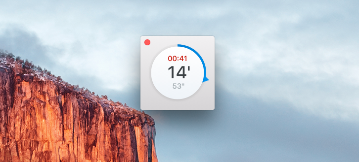 これかわいい Macで使えるシンプルなタイマーアプリ Timer App ソフトアンテナブログ