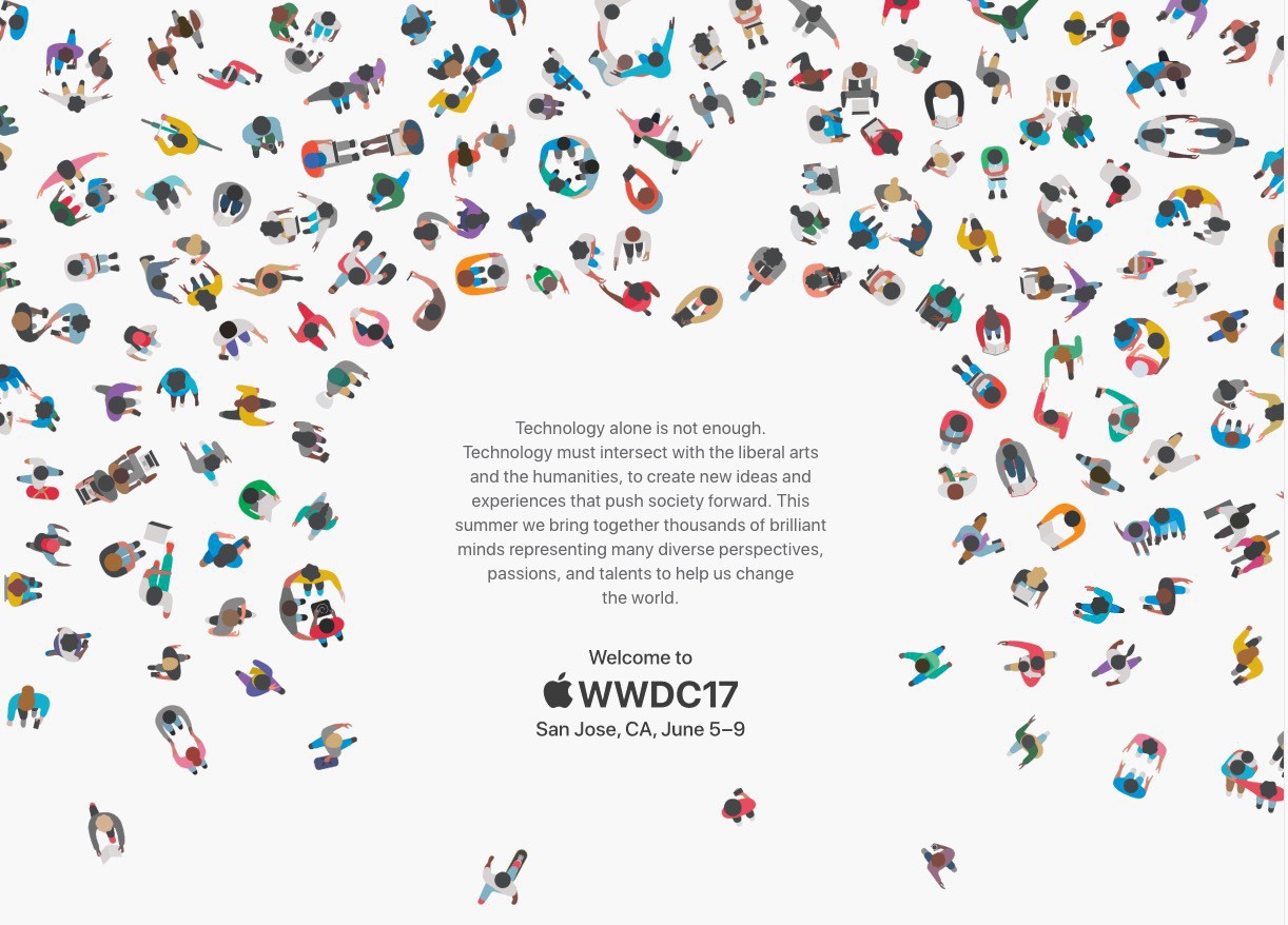 待ちきれない Wwdc 17デザインのiphone Ipad Mac用壁紙が早くも登場 ソフトアンテナブログ