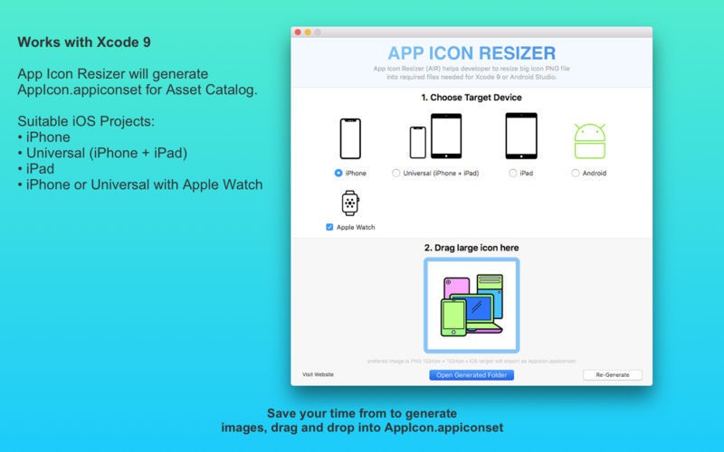 Ios Androidアプリのアイコンをまとめて一気に作成できる App Icon Resizer が無料化した本日のアプリセールまとめ ソフトアンテナブログ