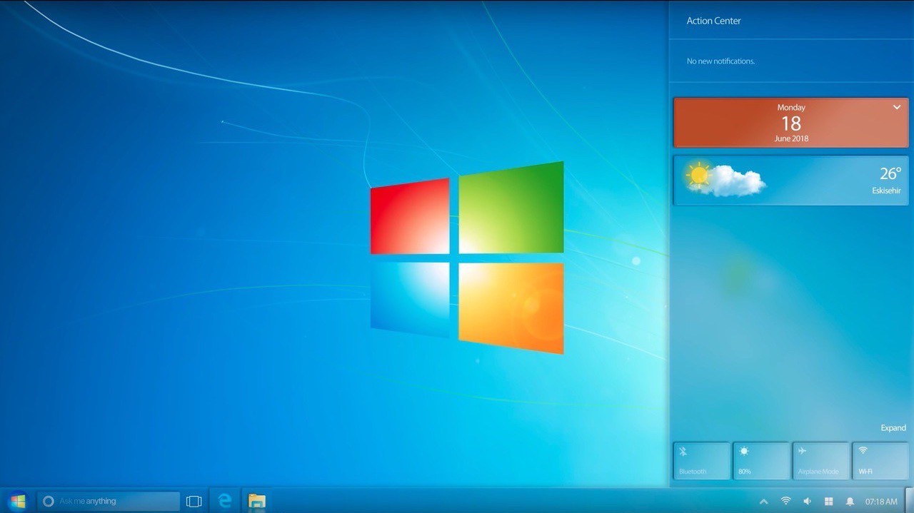 Windows 7 18エディション Window 10のエッセンスを導入したデザインコンセプト ソフトアンテナブログ