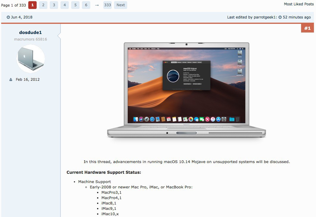 Macos Mojave Patcher Tool